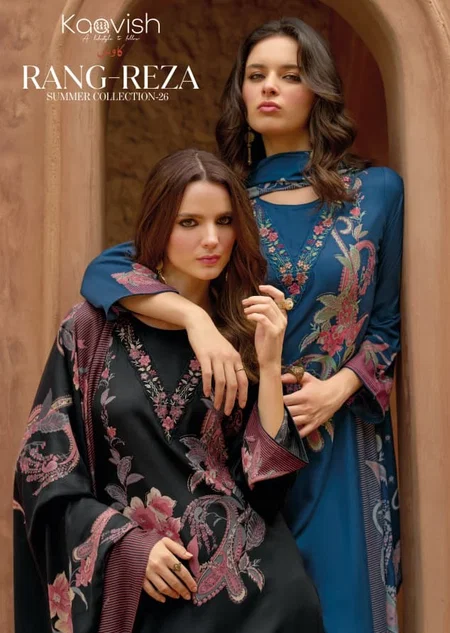 Rang Reza By Kaavish Jam Silk Cotton Ladies Dress Material Wholesale Market In Surat
